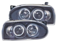Farois Angel Eyes VW Golf 3 - Fundo Preto (Novidade)!